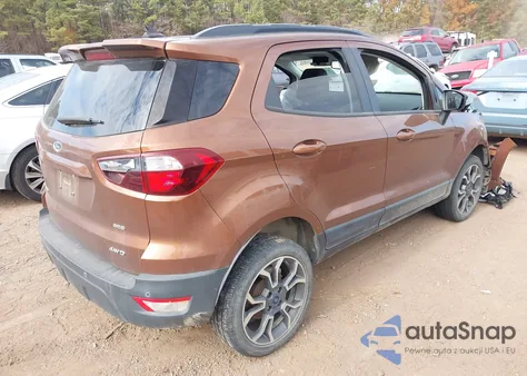 2019 Ford Ecosport Ses z USA, uszkodzony, nr VIN MAJ6S3JL2KC293695